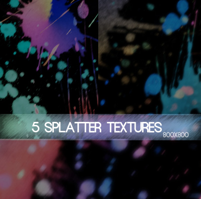 5 Splatter Texture