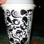 Starbucks cup art
