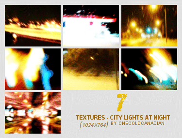 Textures - City Lights Night