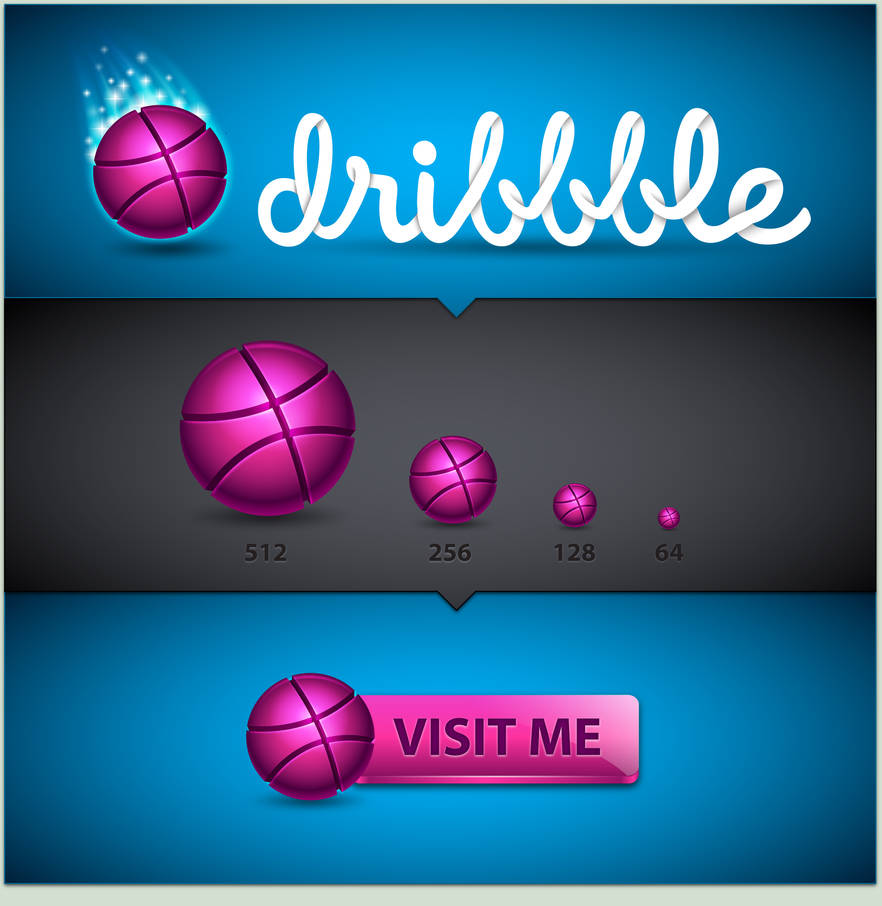 Dribbble Icon Set by MelissaReneePohl on DeviantArt