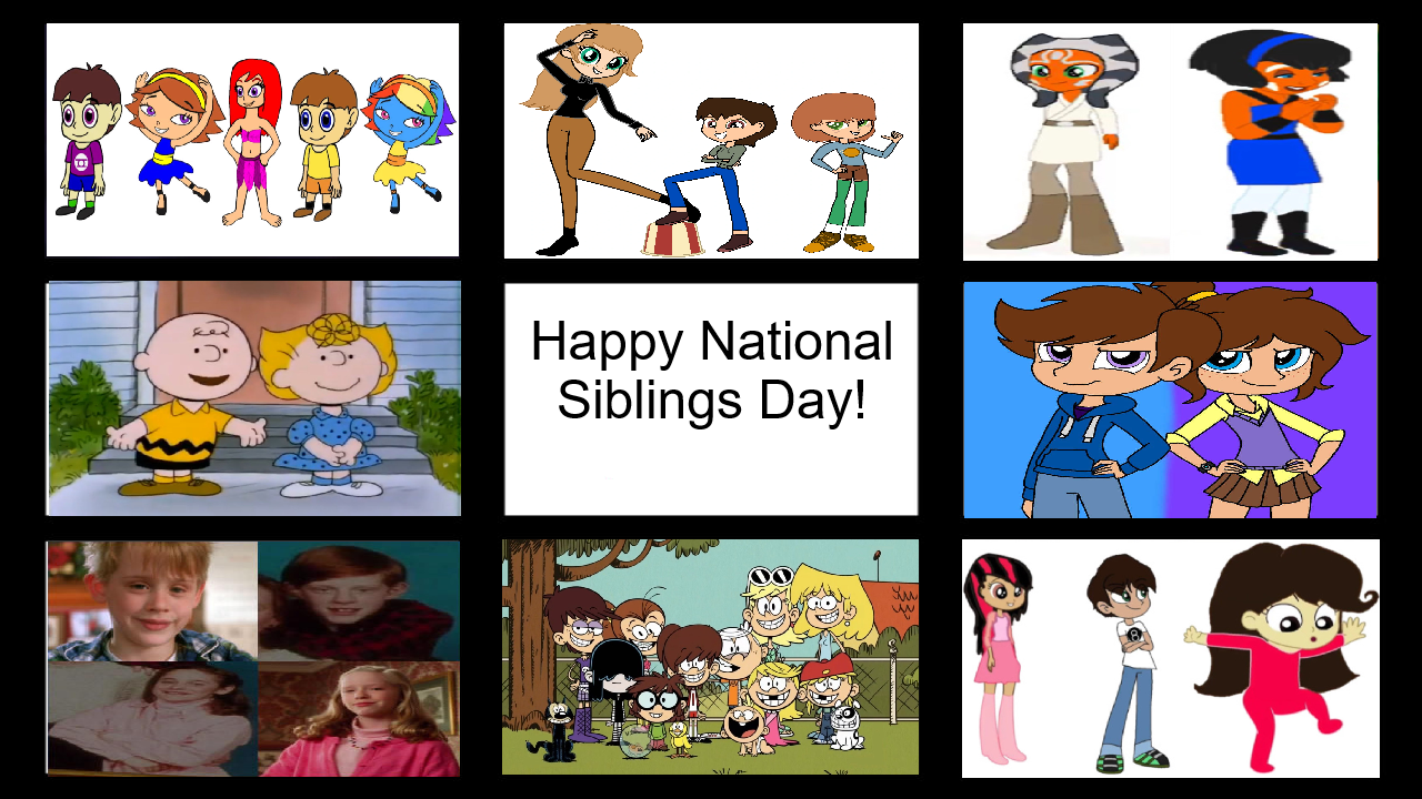 Happy National Siblings Day (2025) by ArielAriasPetzoldt on DeviantArt