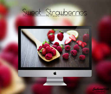 Sweet Strawberries Wallpaper By Julieta7599
