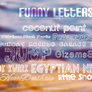Funny Letters {Fonts}