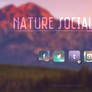 Nature Social Icons {XWidget Skin}
