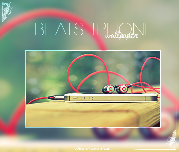 Beats Iphone {Wallpaper}