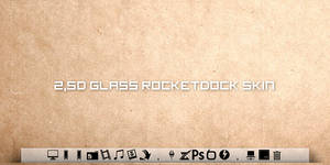 2,5D Light Glass RocketDock skin