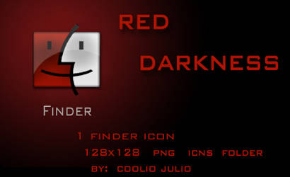 red darkness finder icon