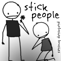 stick people by cooliojulio