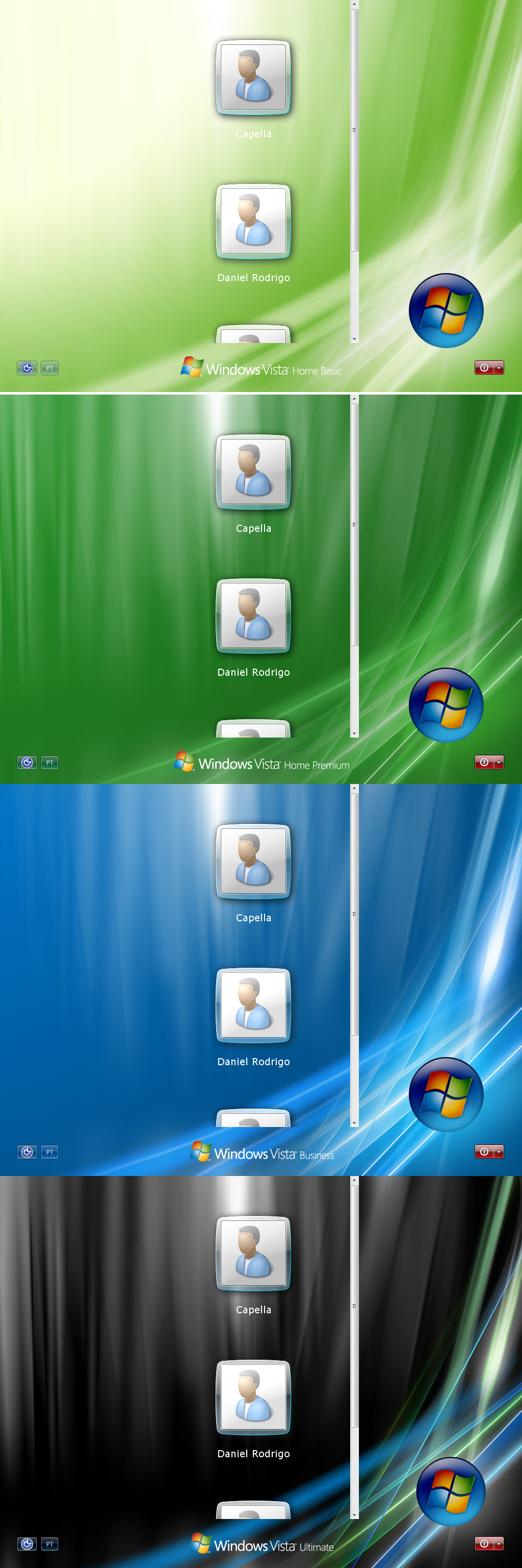 Windows Vista DVD cover Login