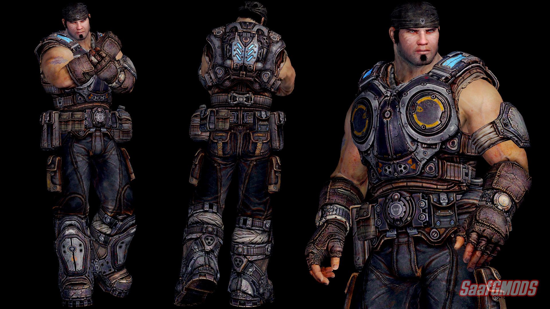 Gears of War 2, Marcus Fenix by phantomzer0 on DeviantArt