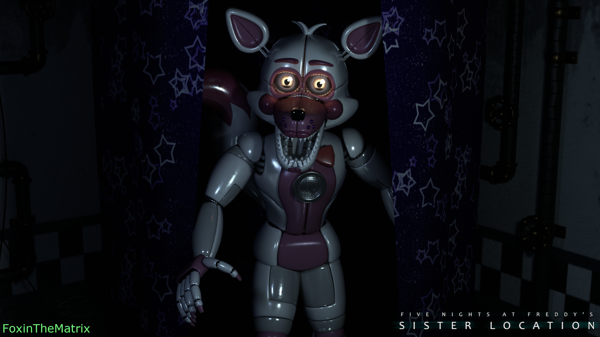 I know you're watching [FNAF Blender] by FoxinTheMatrix on DeviantArt