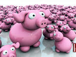 Archigraphs Pigs Wallpapers by Cyberella74