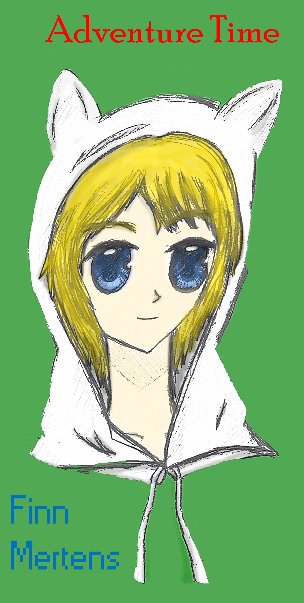 Finn Anime Style by studentsofmanga on DeviantArt