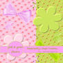 Pink and Green Flowers Kit