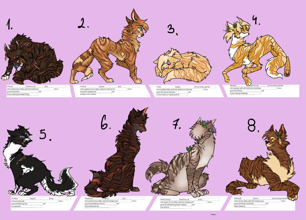 WC Generator Adopts 4 CLOSED by Puffasto on DeviantArt