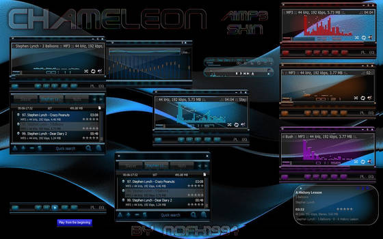 Chameleon Aimp3 Skin