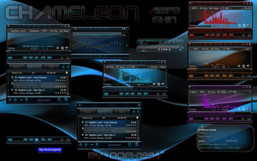 Chameleon Aimp3 Skin