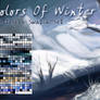 Colors Of Winter Swatches