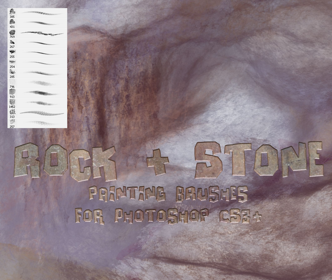 Rock and Stone Brushes