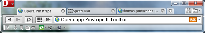 Opera.app Pinstripe II Toolbar