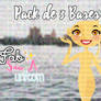 ~Pack de 3 Bases ~FabSawAUnicorn~