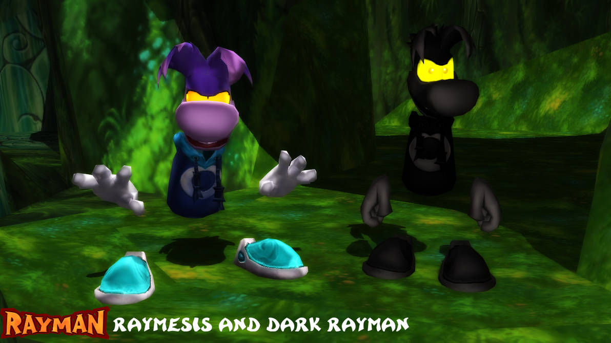 Rayman как играть вдвоем. РЕЙМЕЗИС Рейман. Dark Rayman Rayman 4. Rayman Legends тёмный Рейман.