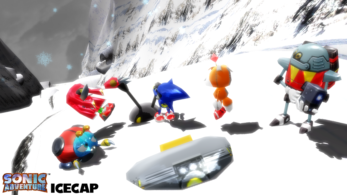 Sonic ( Ice Cap Zone ) by lKurdyl on DeviantArt