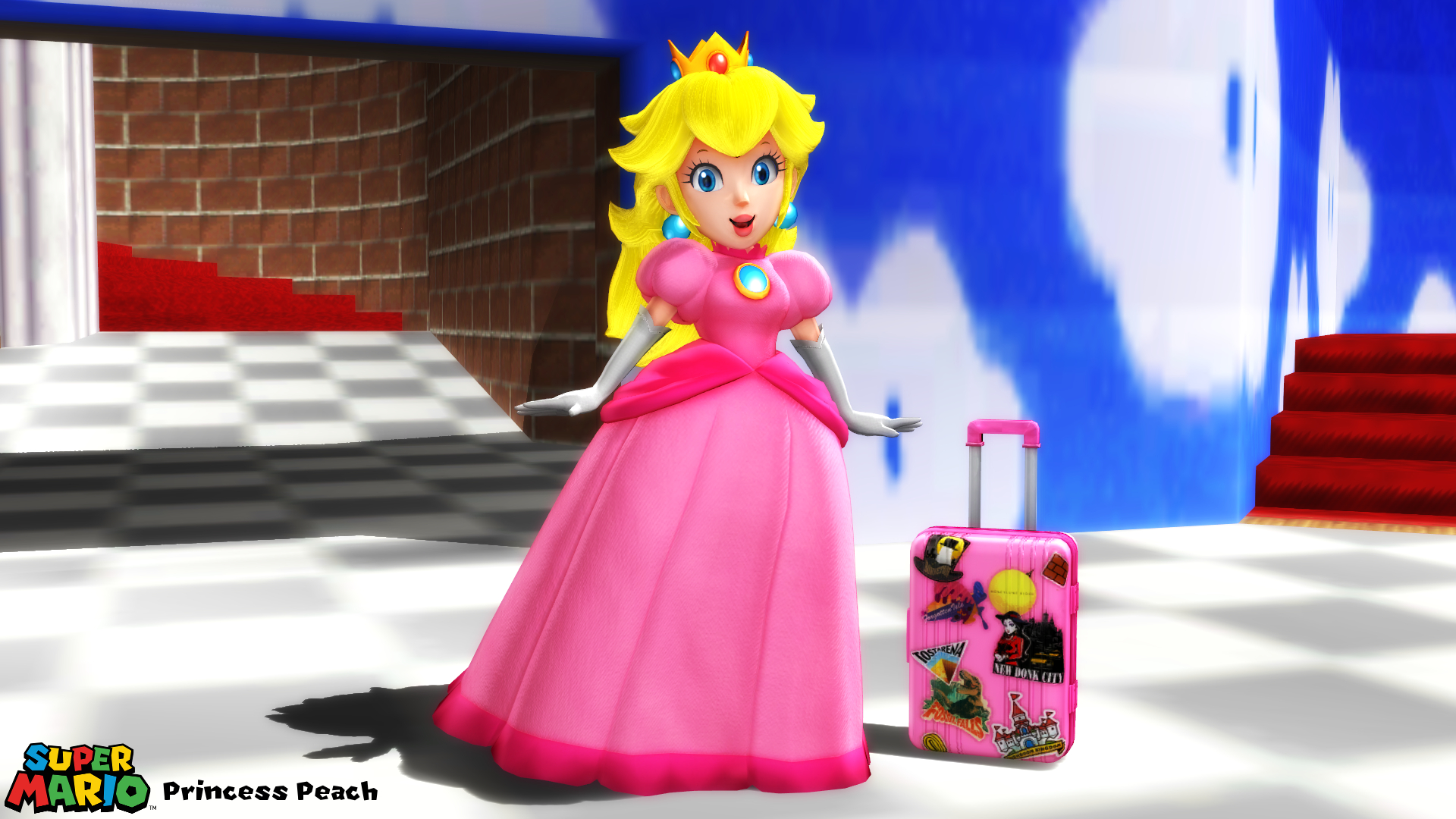 (MMD Model) Princess Peach (Odyssey) Download