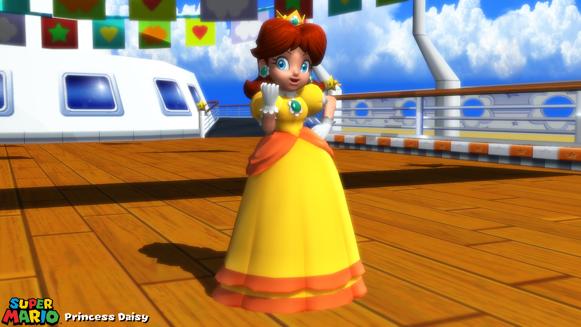 (MMD Model) Princess Daisy Download by SAB64 on DeviantArt