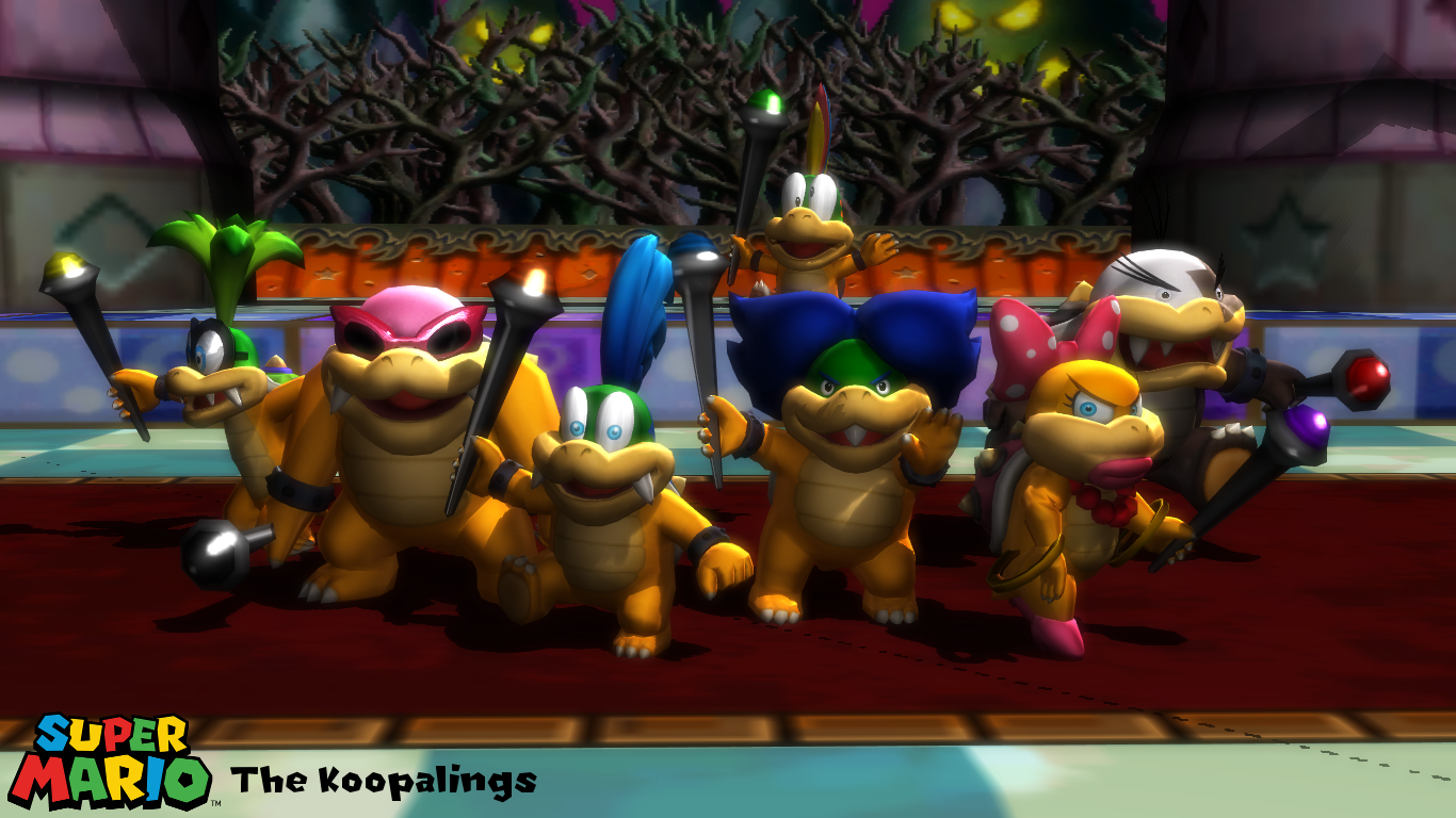 (MMD Model) The Koopalings Download by SAB64 on DeviantArt