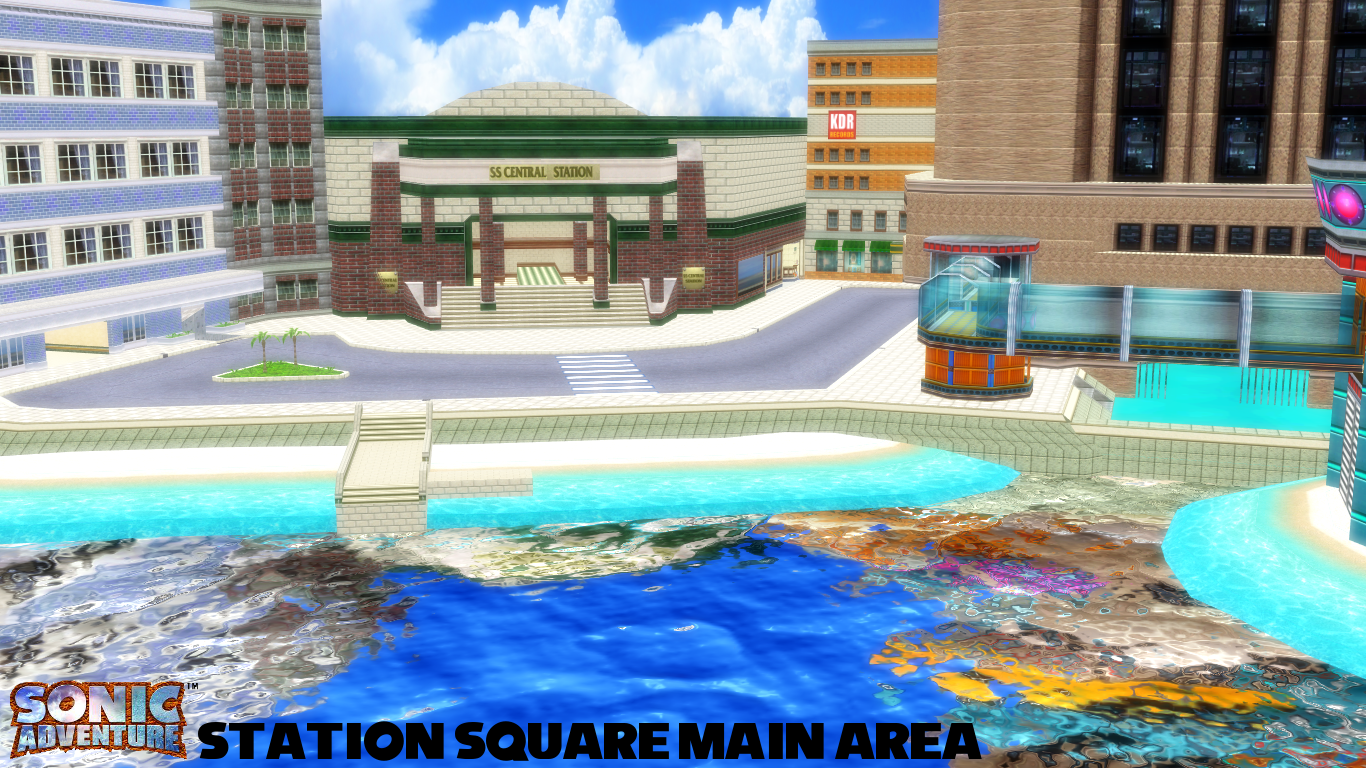 Sonic Adventure Station Square Pohwine Sonic Adventure Station Square Pohwine