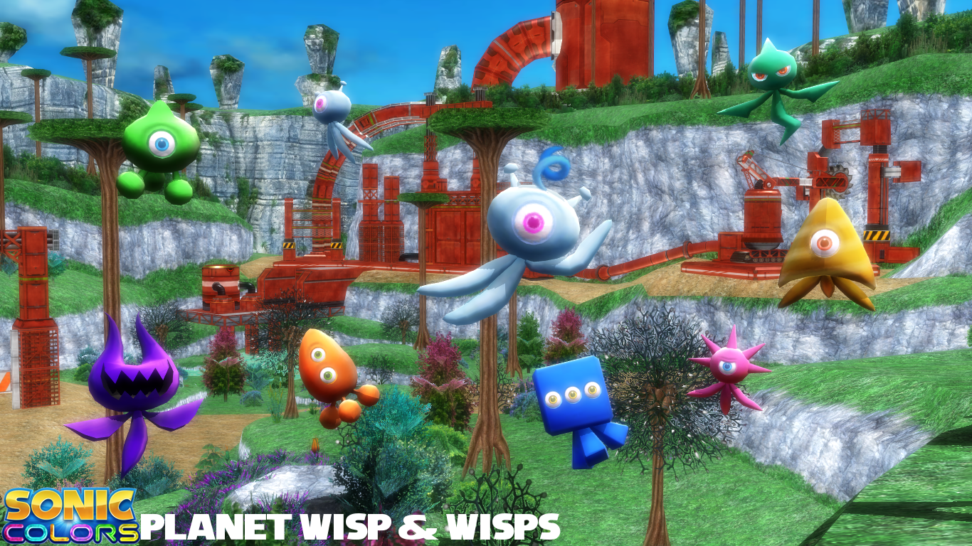 MMD Models) Planet Wisp and Wisps Download by SAB64 on DeviantArt