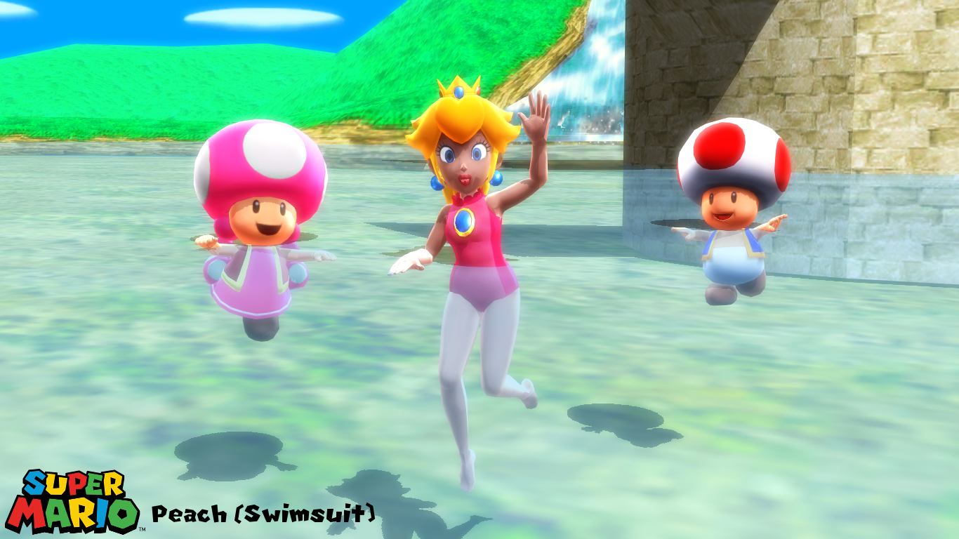 (MMD Model) Peach (Swimsuit) Download