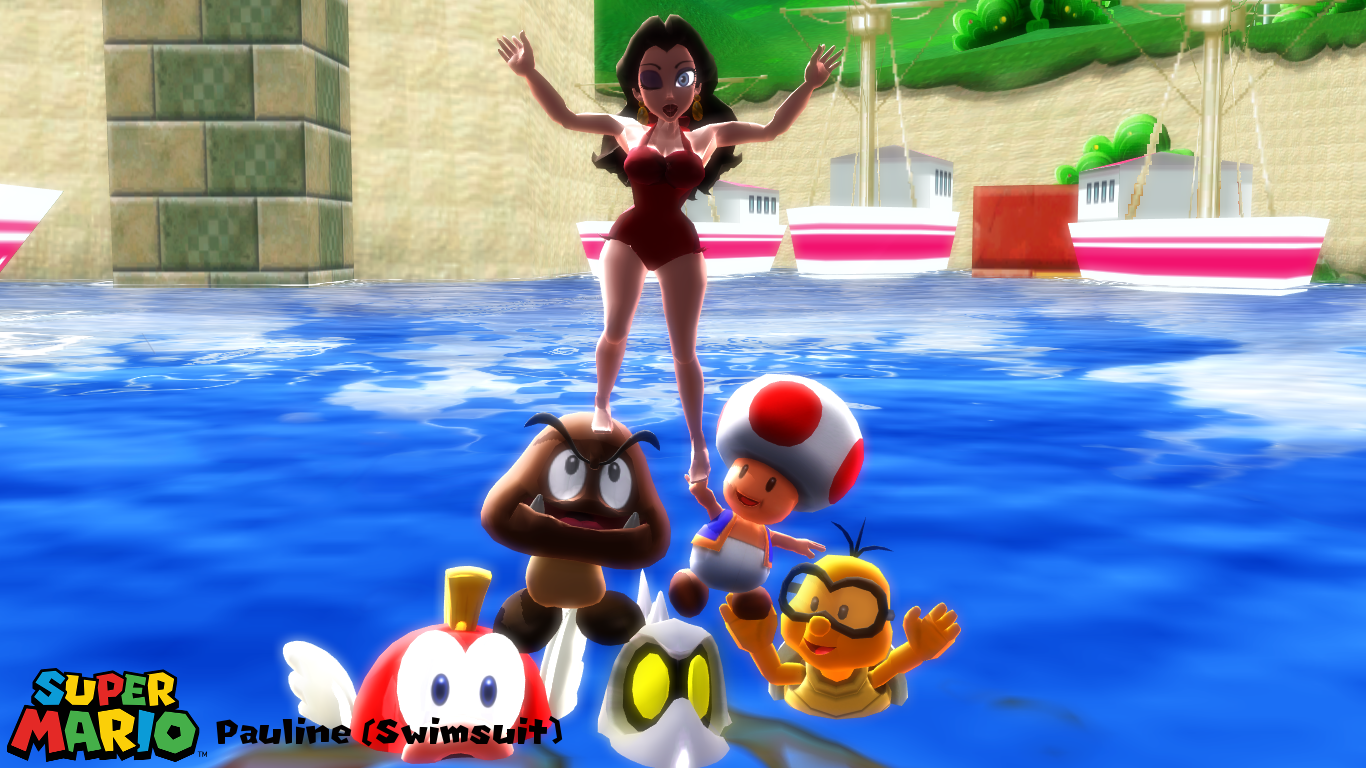 (MMD Model) Pauline (Swimsuit) Download