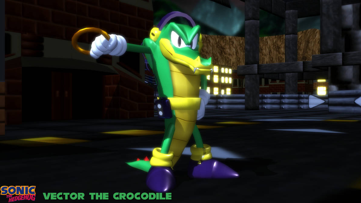 (MMD/FBX Model) Vector the Crocodile Classic DL by SAB64 on DeviantArt