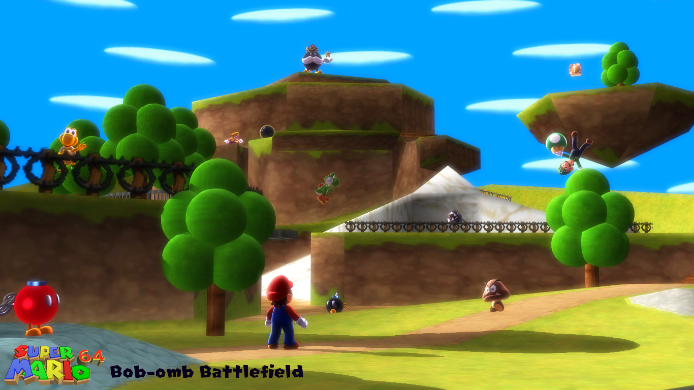 (MMD Stage) Bob-omb Battlefield (DS) Download