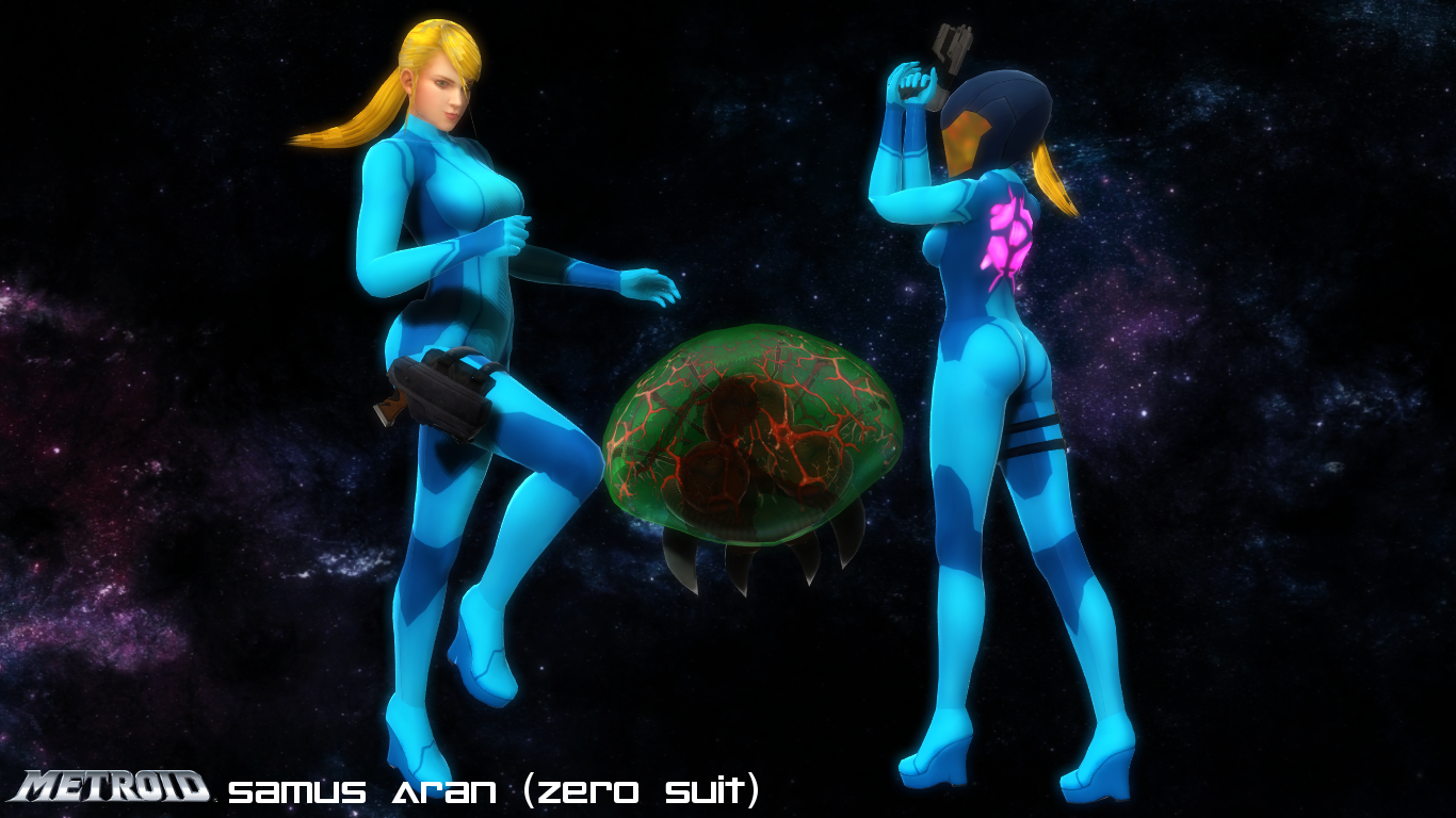 (MMD Model) Zero Suit Samus and Metroid Download