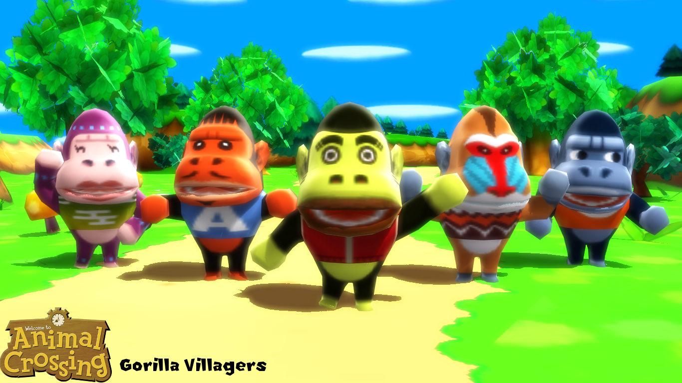 (MMD Model) Gorilla Villagers Download