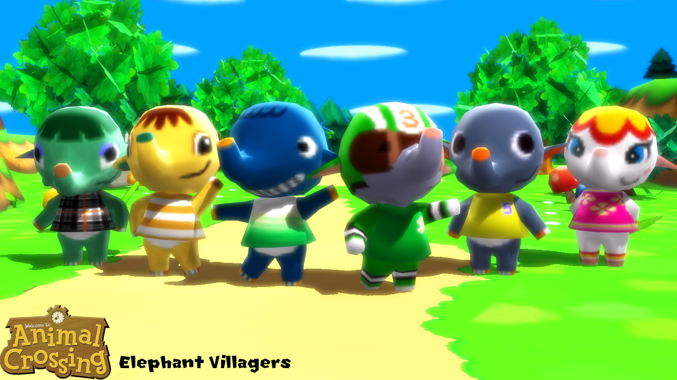 (MMD Model) Elephant Villagers Download by SAB64 on DeviantArt