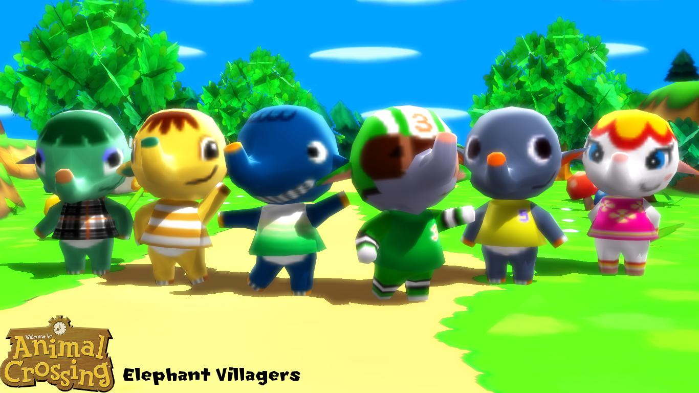 (MMD Model) Elephant Villagers Download