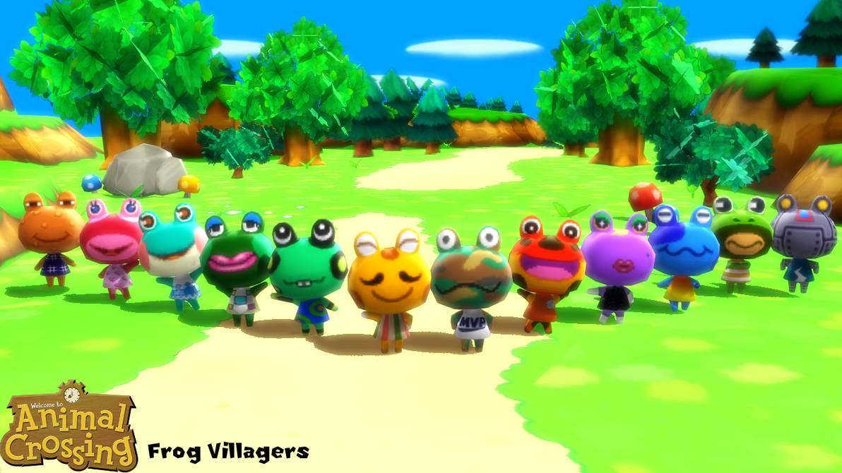 (MMD Model) Frog Villagers Download by SAB64 on DeviantArt