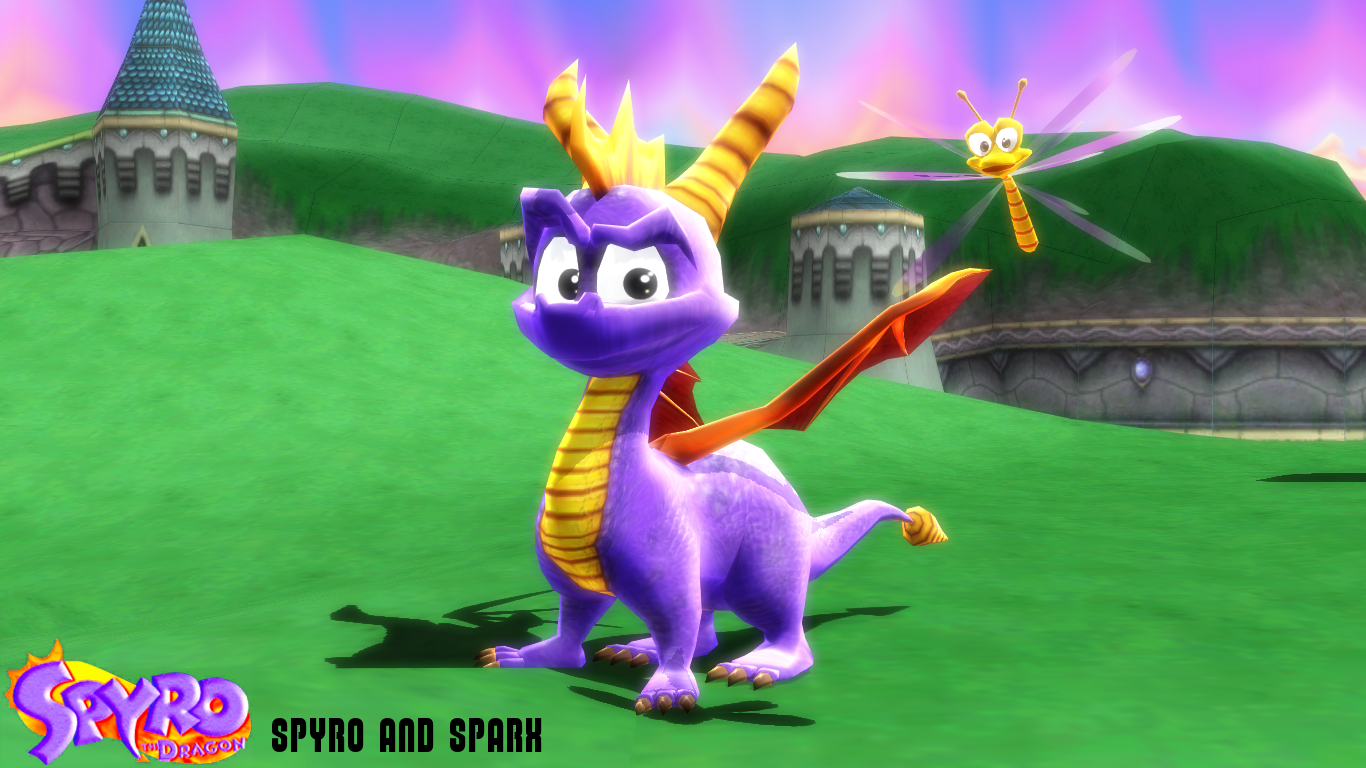 (MMD Model) Spyro and Sparx Download