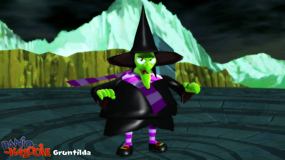 (MMD/FBX Model) Gruntilda (N64) Download by SAB64 on DeviantArt