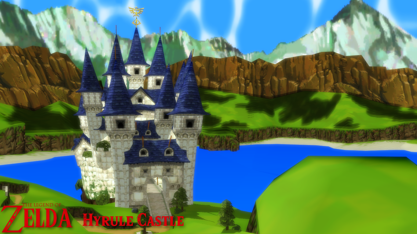 (MMD Stage) Hyrule Castle Download