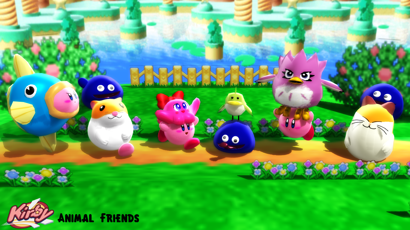 (MMD Model) Kirby's Animal Friends Download by SAB64 on DeviantArt