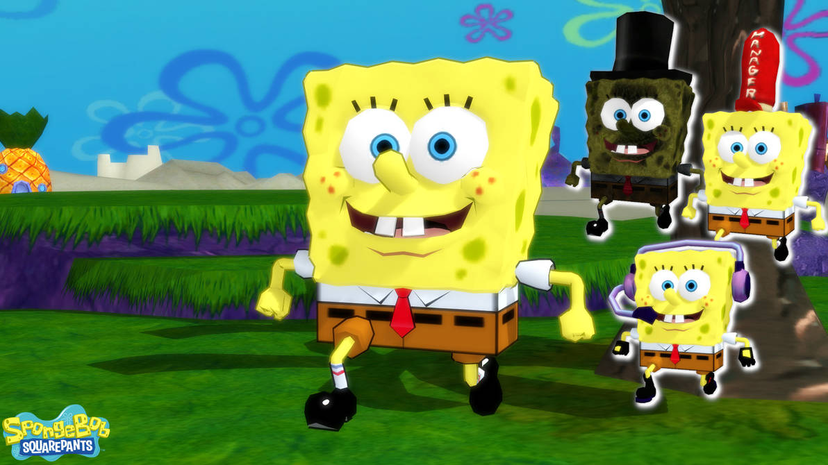Spongebob MMD Model