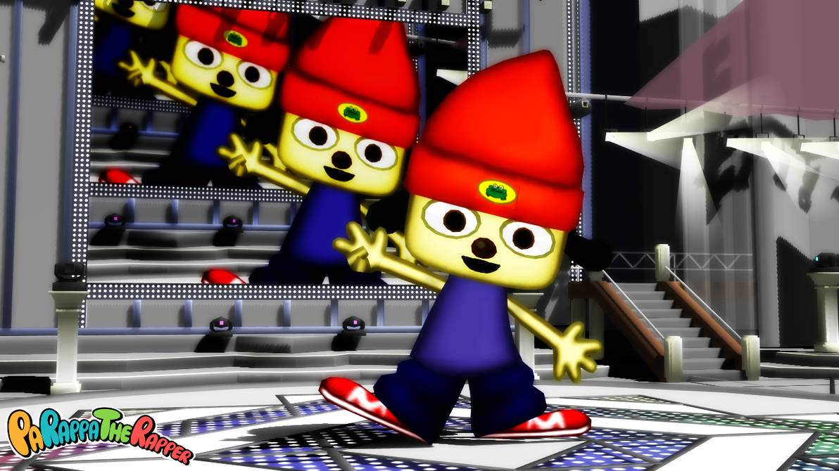 Parappa The Rapper free 3D model animated rigged