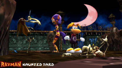 (MMD/OBJ Stage) Haunted Yard Download