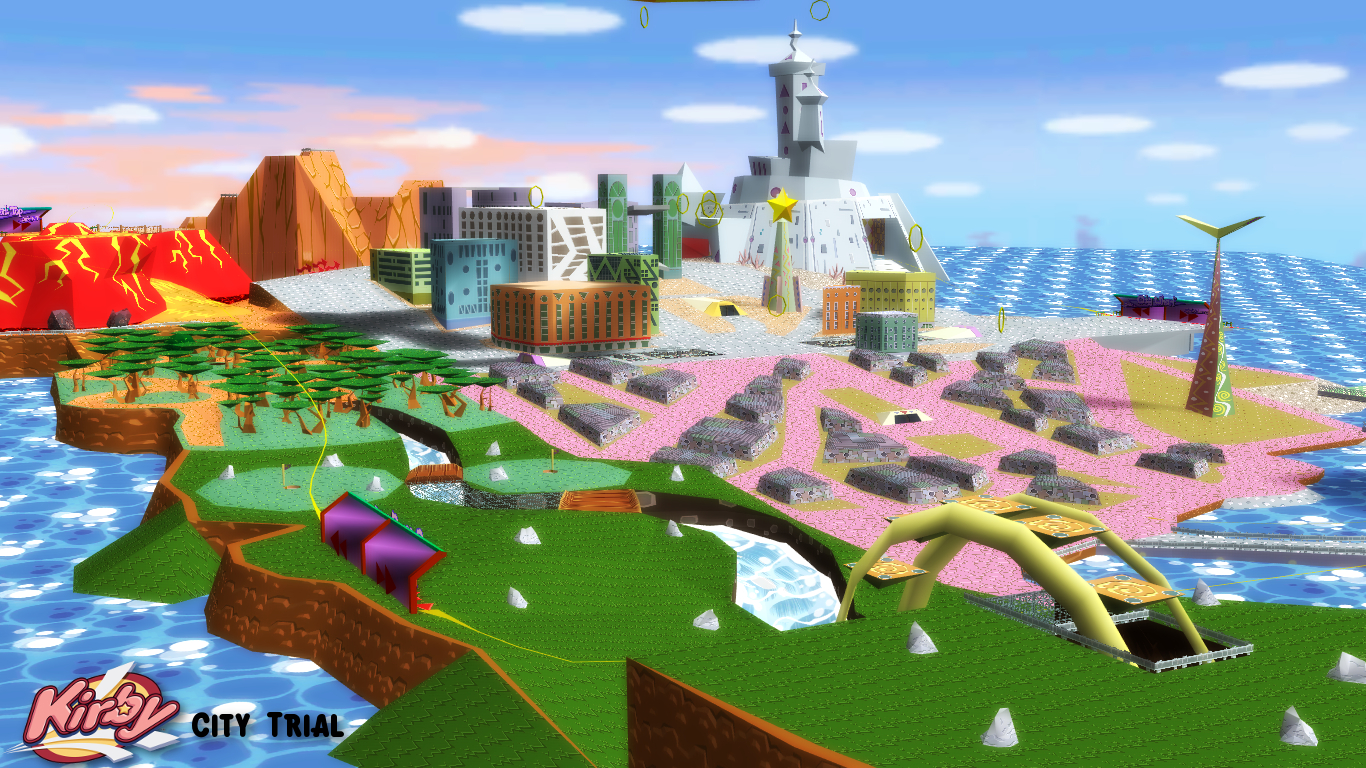 (MMD/FBX Stage) City Trial.