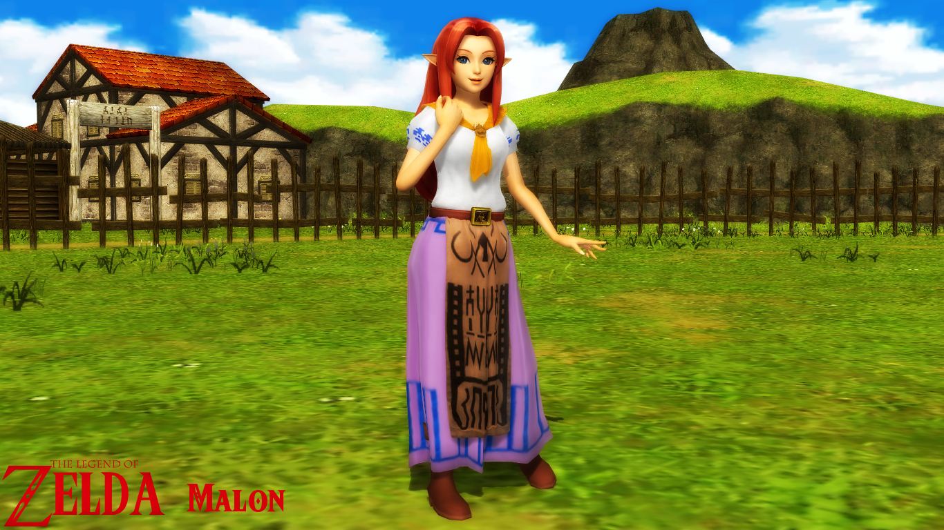 MMD Model) Zelda (Ocarina of Time) Download by SAB64 on DeviantArt